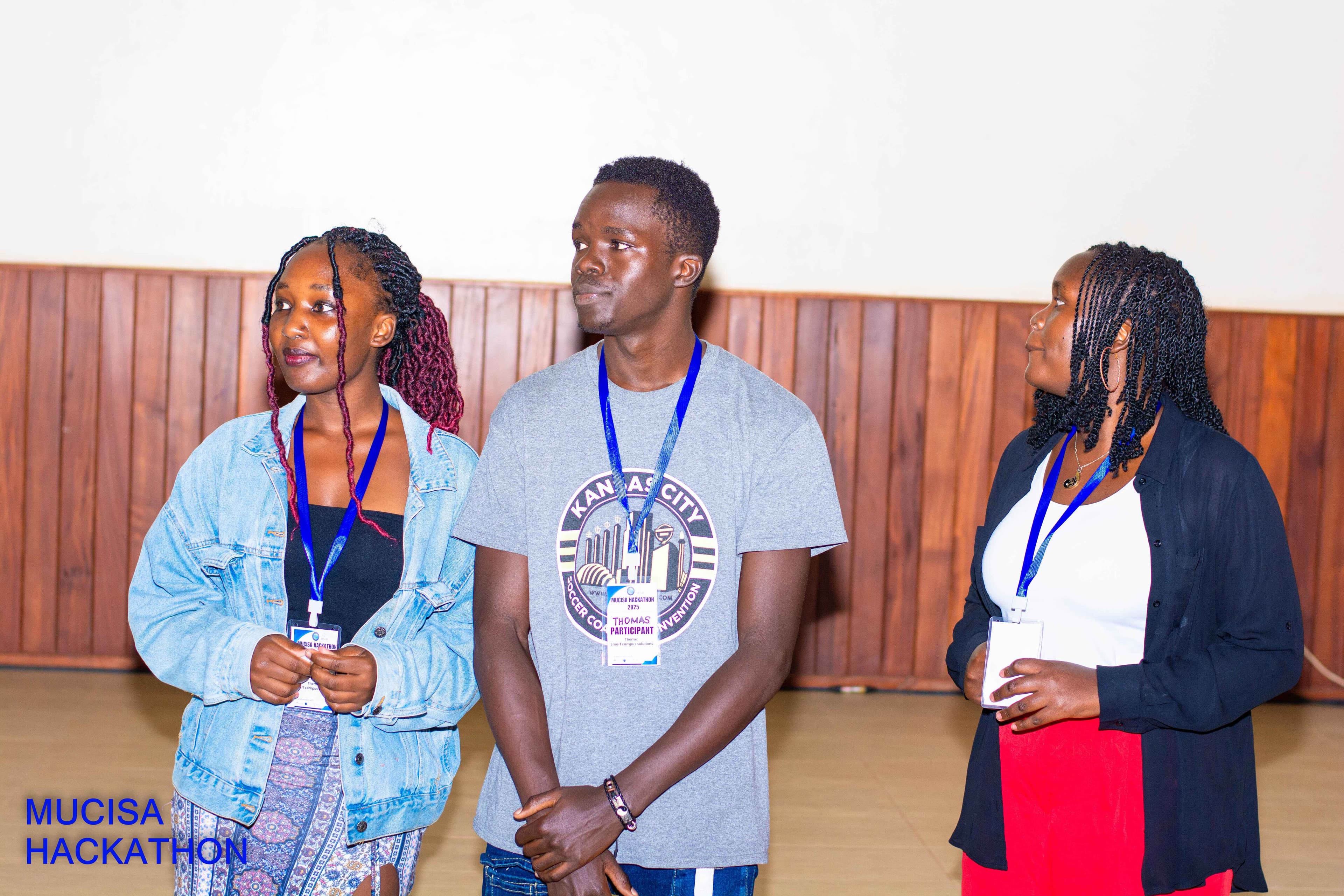 Students at MUCISA Hackathon